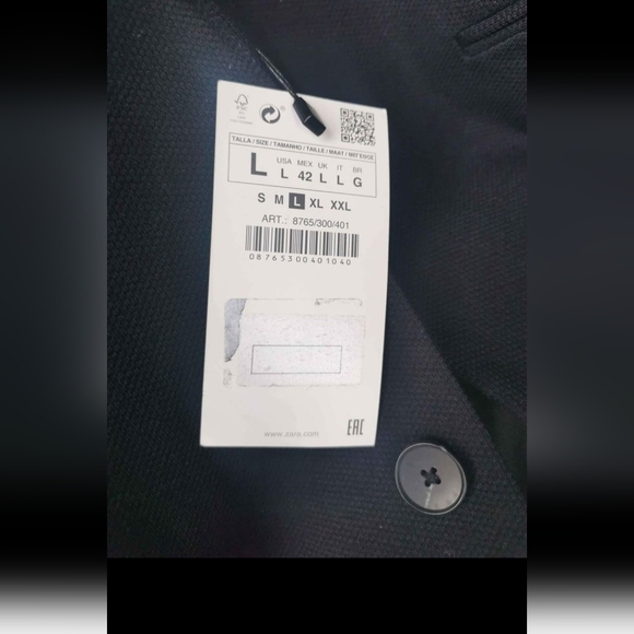 Men's Blazer - Size L, Zara - Picture 4 of 4